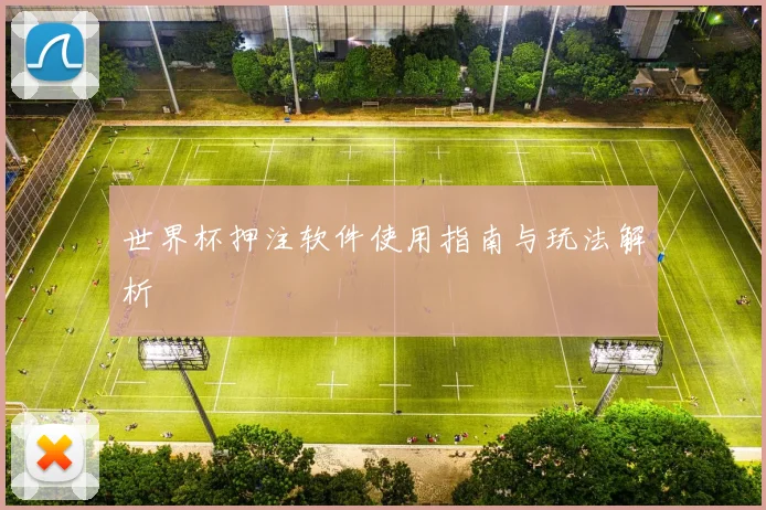 世界杯押注软件使用指南与玩法解析